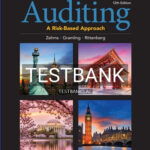 Test Bank for Auditing A Risk Based Approach 12th Edition by Zehms