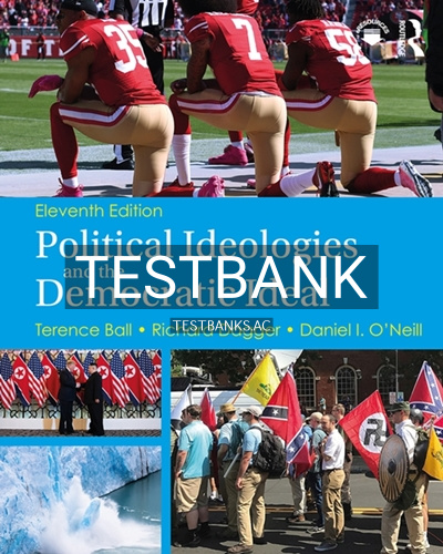 9780367235116-TEST-BANK Test Bank for Political Ideologies and the Democratic Ideal 11th Edition by Ball