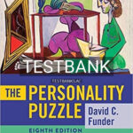 Test Bank for Personality Puzzle 8th Edition by Funder