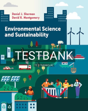 Test Bank for Environmental Science and Sustainability  1st Edition by Sherman