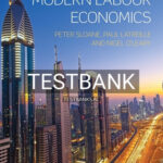 Test Bank for Modern Labour Economics 1st Edition by Sloane