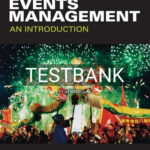 Test Bank for Events Management 1st Edition by Bladen