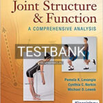 Test Bank for Joint Structure and Function 6th Edition by Levangie
