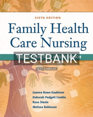 Test Bank for Family Health Care Nursing Theory Practice and Research 6th Edition by Kaakinen
