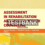 Test Bank for Assessment in Rehabilitation and Mental Health Counseling 1st Edition by Strauser