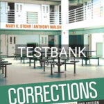 Test Bank for Corrections From Research to Policy to Practice Interactive Edition 2nd Edition by Stohr