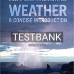 Test Bank for Weather A Concise Introduction 1st Edition by Hakim