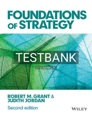 Test Bank for Foundations of Strategy 2nd Edition by Grant