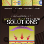 Solutions for Fundamentals of Heat and Mass Transfer 8th Edition by Bergman