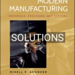 Solutions for Fundamentals of Modern Manufacturing 6th Edition by Groover