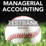 Test Bank for Managerial Accounting 3rd Edition by Davis