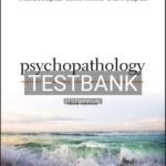 Test Bank for Psychopathology 3rd Edition by Craighead