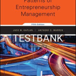 Test Bank for Patterns of Entrepreneurship Management 5th Edition by Kaplan