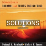 Solutions for Introduction to Thermal and Fluids Engineering 1st Edition by Kaminski
