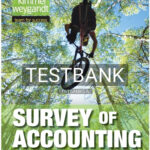 Test Bank for Survey of Accounting 1st Edition by Kimmel