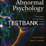Test Bank for Abnormal Psychology 14th Edition by Kring