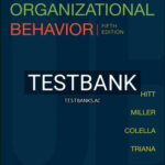 Test Bank for Organizational Behavior 5th Edition by Hitt