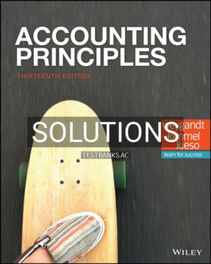 Solutions for Accounting Principles 13th Edition by Weygandt