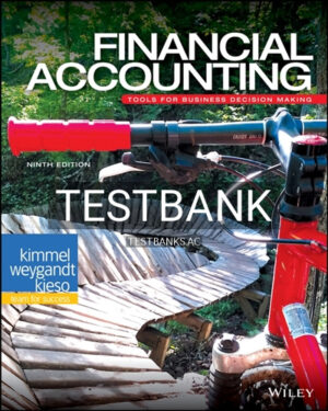 Test Bank for Financial Accounting Tools for Business Decision Making 9th Edition by Kimmel