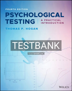 Test Bank for Psychological Testing Practical Introduction 4th Edition by Hogan