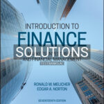 Solutions for Introduction to Finance Markets Investments and Financial Management 17th Edition by Melicher