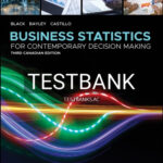 Test Bank for Business Statistics: For Contemporary Decision Making