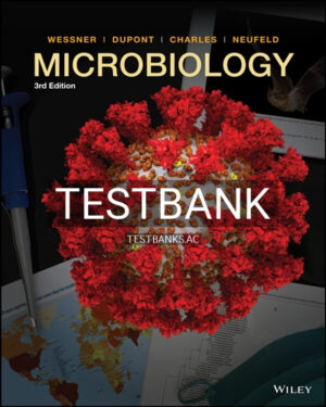 Test Bank for Microbiology 3rd Edition by Wessner