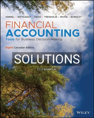 Solutions for Financial Accounting Tools for Business Decision Making 8th Edition by Kimmel
