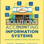 Solutions for Accounting Information Systems Connecting Careers Systems and Analytics 1st Edition by Savage