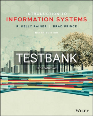 Test Bank for Introduction to Information Systems 9th Edition by Rainer