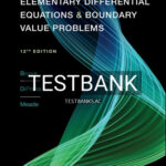 Test Bank for Elementary Differential Equations 12th Edition by Boyce
