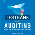 Test Bank for Auditing Practical Approach with Data Analytics 2nd Edition by Johnson