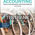 Test Bank for Accounting Tools for Business Decision Making 8th Edition by Kimmel