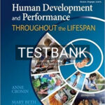 Test Bank for Human Development and Performance Throughout the Lifespan 2nd Edition by Cronin