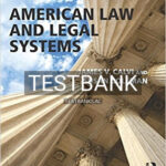 Test Bank for American Law and Legal Systems 8th Edition by Calvi