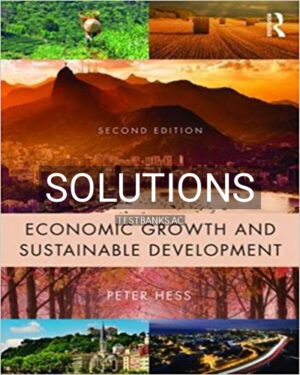 Solutions for Economic Growth and Sustainable Development 2nd Edition by Hess