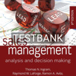 Test Bank for Sales Management 9th Edition by Ingram