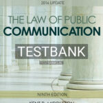 Test Bank for The Law of Public Communication 9th Edition by Middleton