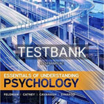 Test Bank for Essentials of Understanding Psychology 5th Edition by Feldman