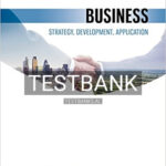 Test Bank for Business Strategy and Development 2nd Edition by Bissonette