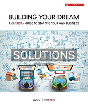 Solutions for Building Your Dream 10th Edition by Good