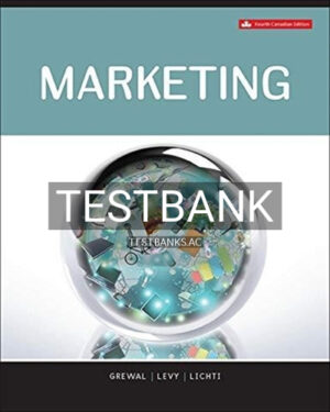 Test Bank for Marketing 4th Edition by Grewal
