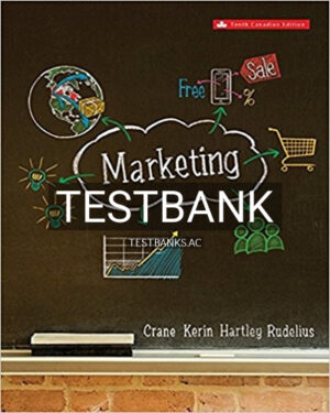 Test Bank for Marketing 10th Edition by Crane
