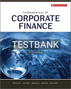 Test Bank for Fundamentals of Corporate Finance 7th Edition by Brealey