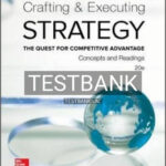 Test Bank for Crafting and Executing Strategy Concepts and Readings The Quest for Competitive Advantage 20th Edition by Thompson