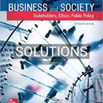 Solutions for Business and Society Stakeholders Ethics Public Policy 15th Edition by Lawrence