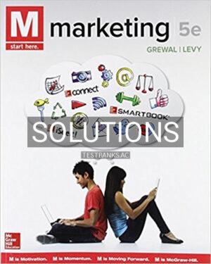 Solutions for M Marketing 5th Edition by Grewal