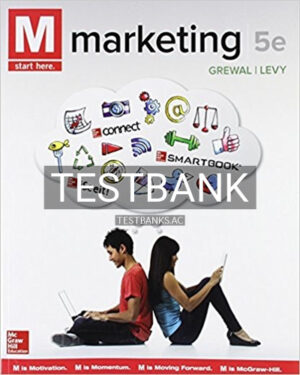 Test Bank for M Marketing 5th Edition by Grewal