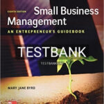 Test Bank for Small Business Management An Entrepreneurs Guidebook 8th Edition by Byrd