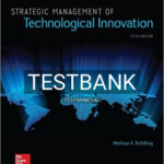 Test Bank for Strategic Management of Technological Innovation 5th Edition by Schilling